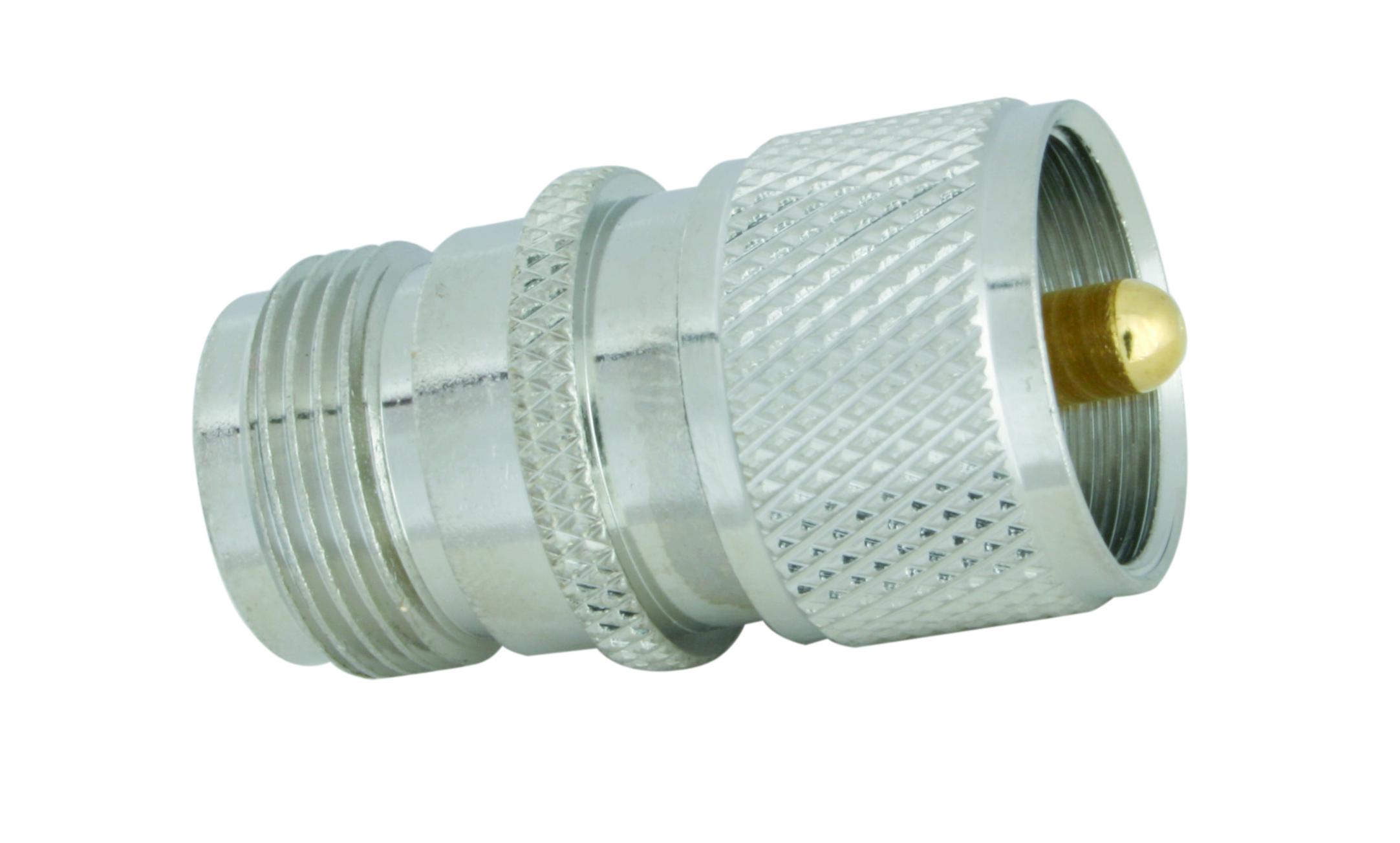 UHF-male/N-female adapter