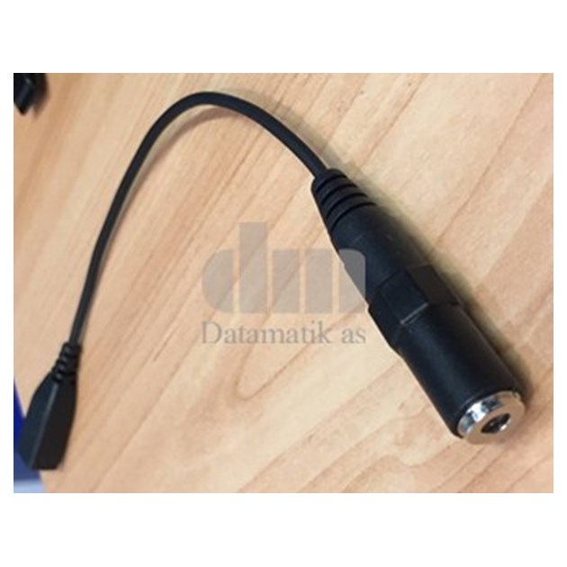 Adapter between 1-wire accessory and 3.5 mm socket (iPhone earphone)