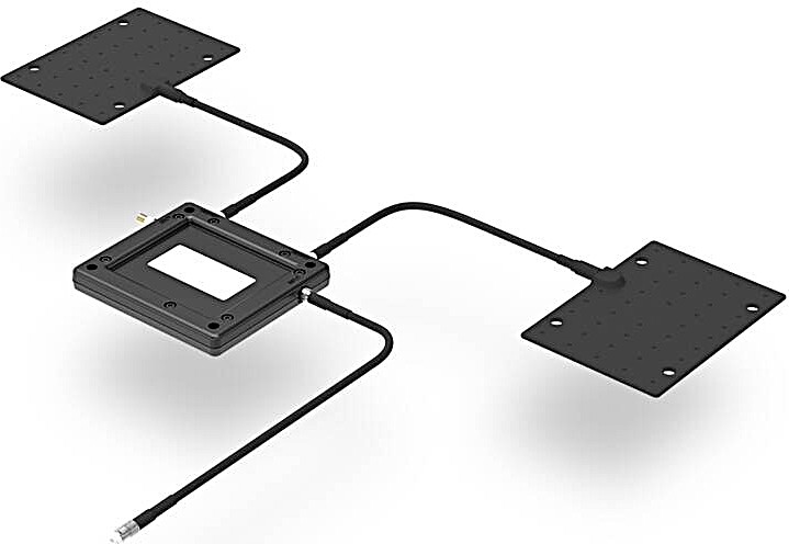 Covert Antenna Dual Bumper Mount Antenna System 380-400 Mhz