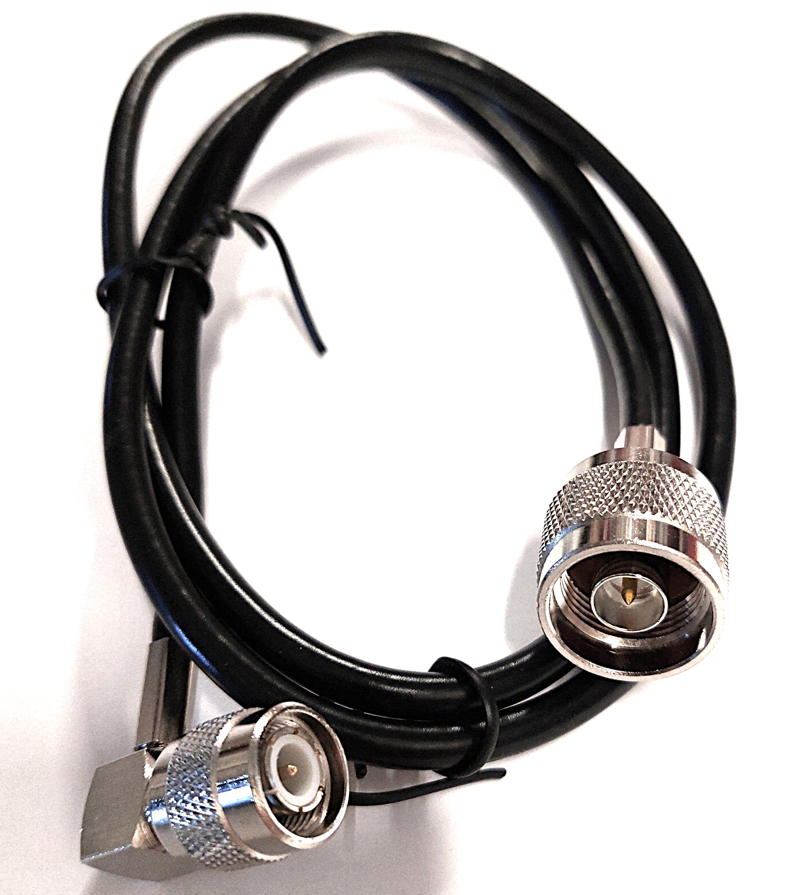Adapter cable N-MALE-TNC-MALE angled 90cm