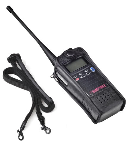 Leather carrying case for Entel HT series