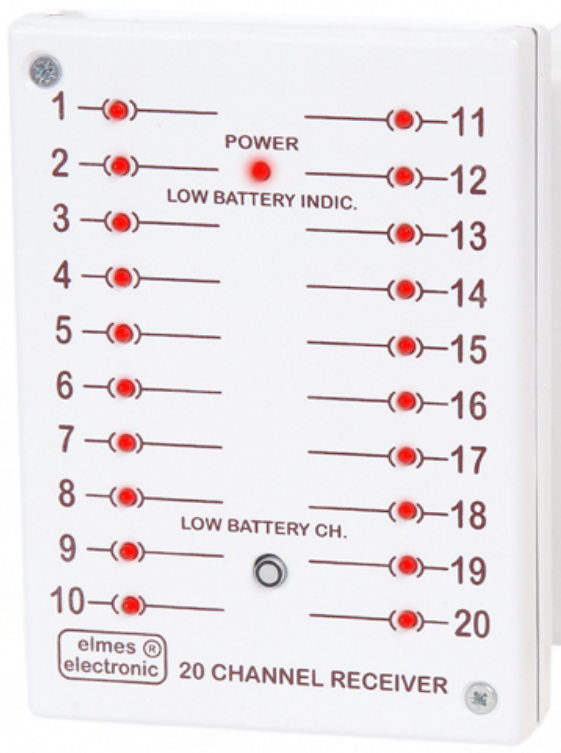 20 channels radio receiver