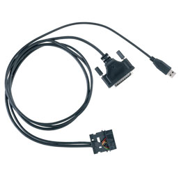 Propgrammerings- og alignment kabel, tilbehørskontakt