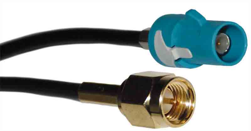 Adapter cable RG316 1m Fakra Z-Male-SMA-Male