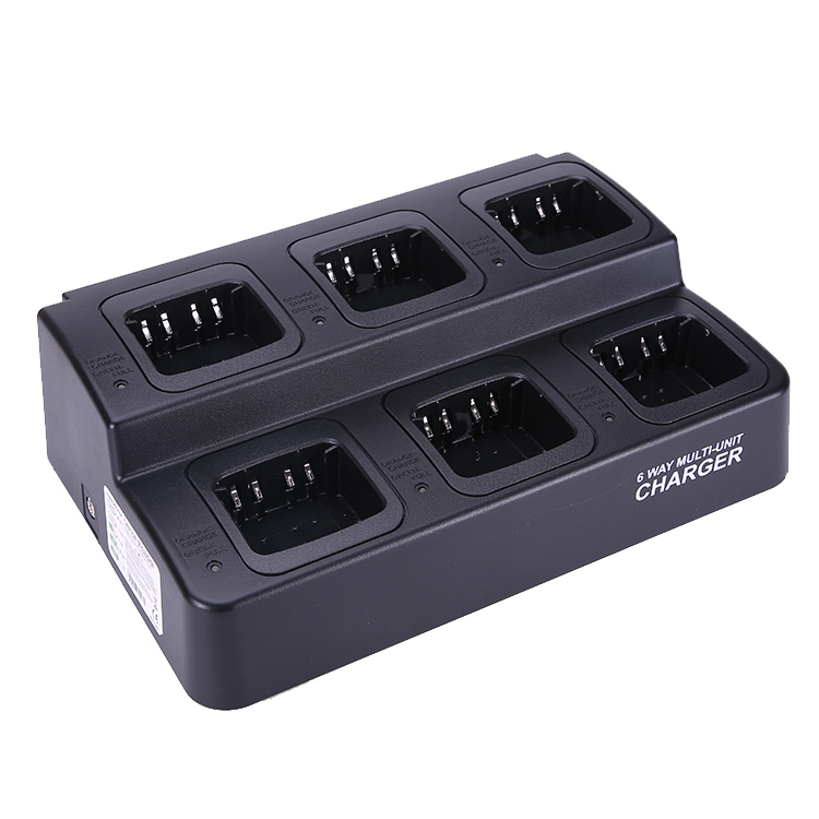 6-way smart charger for Motorola DP3441/3661