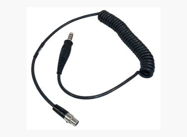 External Radio Patch Cable LiteCom-series for J11-connector coiled