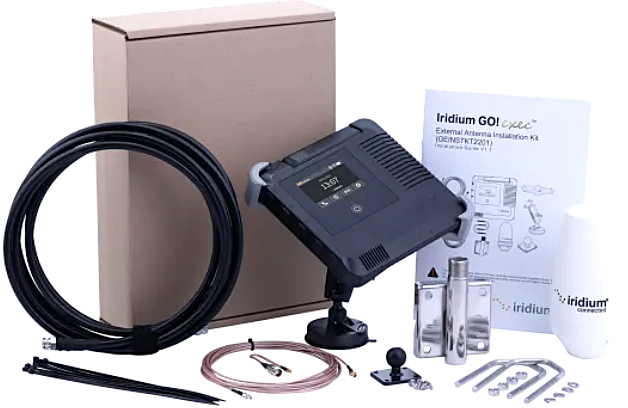 Iridium GO! exec® Premium Dual Mode Antenna Kit (With GNSS)