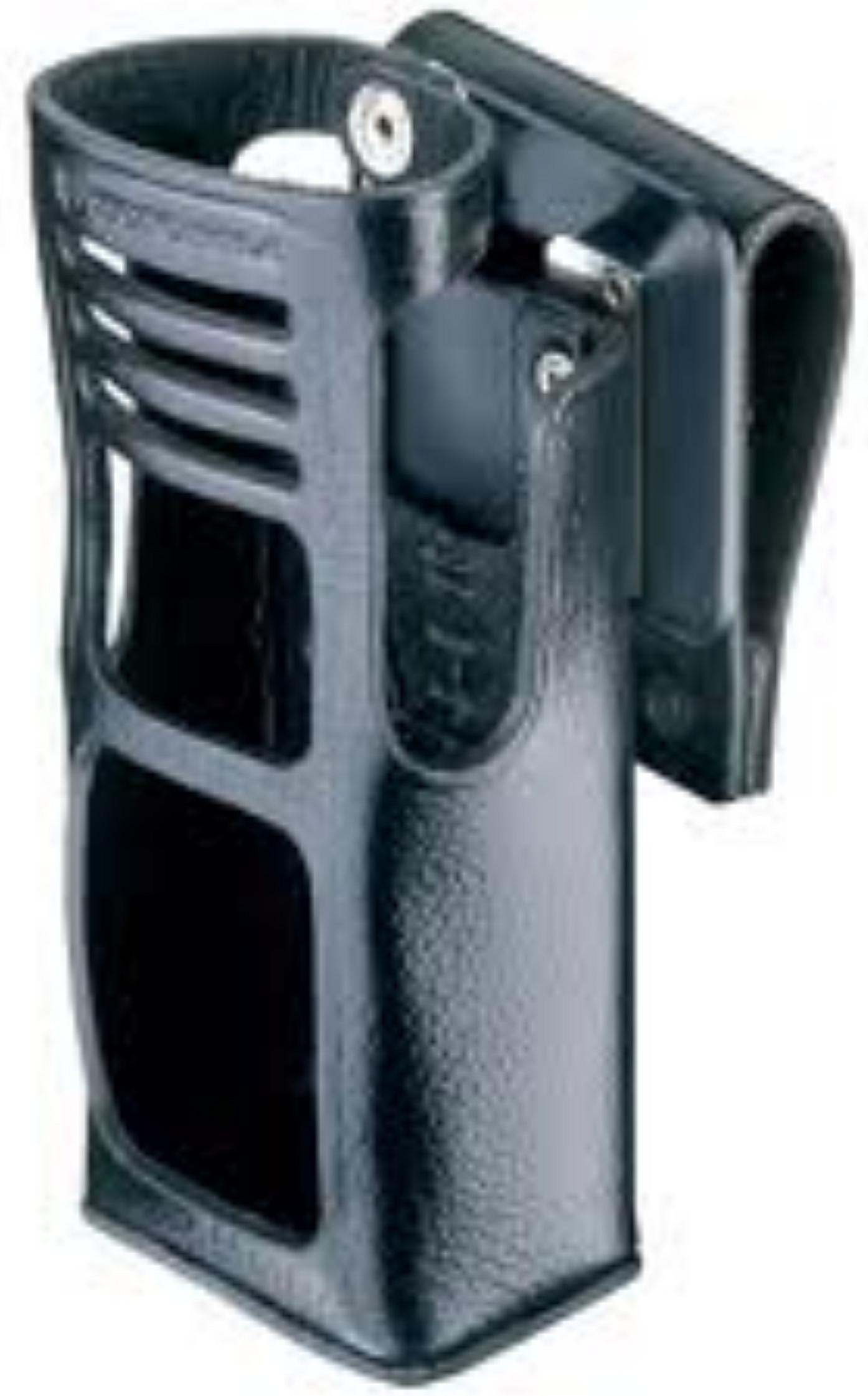 Heavy duty leather case with Belt Swivel for GP380 EX, GP580 EX and GP680 EX - No longer available from Motorola. Sold until stock is empty.