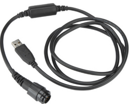 Programming cable, USB - front connector
