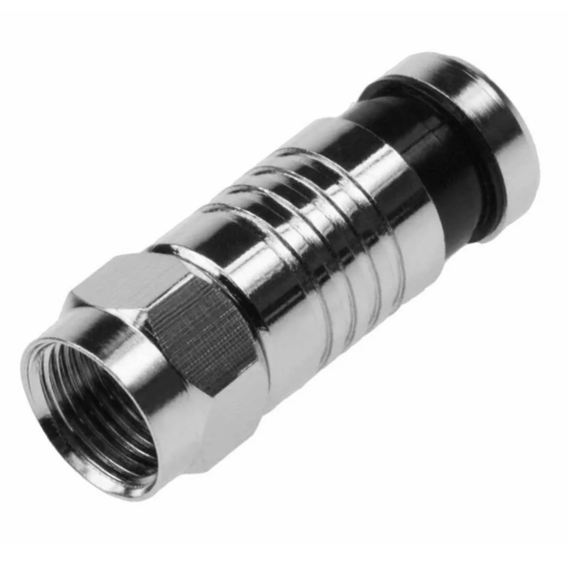 F-Male RG6 Compression