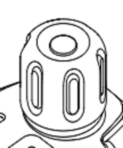 VOLUME KNOB, ENCODER, WITH D-CLIP