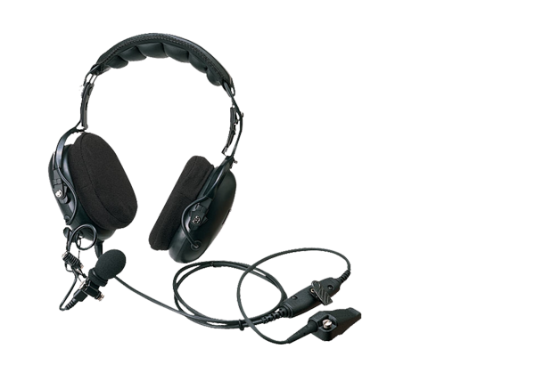 Heavy-duty over-the-head headset
