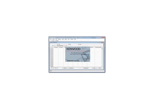 Kenwood KPG-124D Programming software license