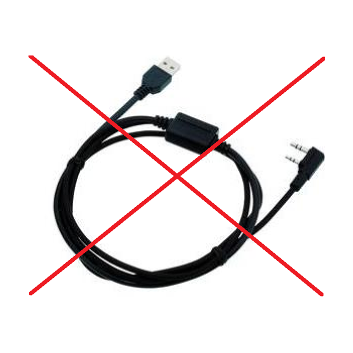 Kenwood KPG-22U Programming Cable USB. Replaced by KPG-22UM