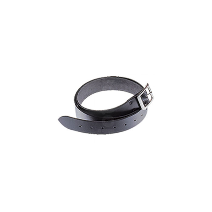 BELT WAIST BLACK, LEATHER, 1,0 - 1,16 m long and 40 mm wide with nickel buckle