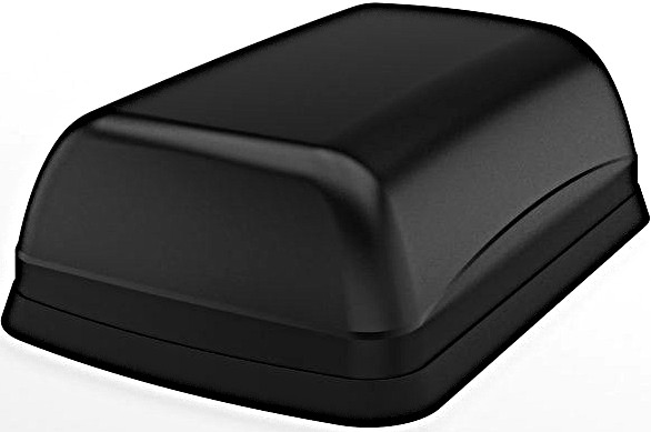 Panorama Low Profile 4x4 4G/5G IOT Black Antenna 2m CBL SMA(m) 698-960/1427-4200MHz