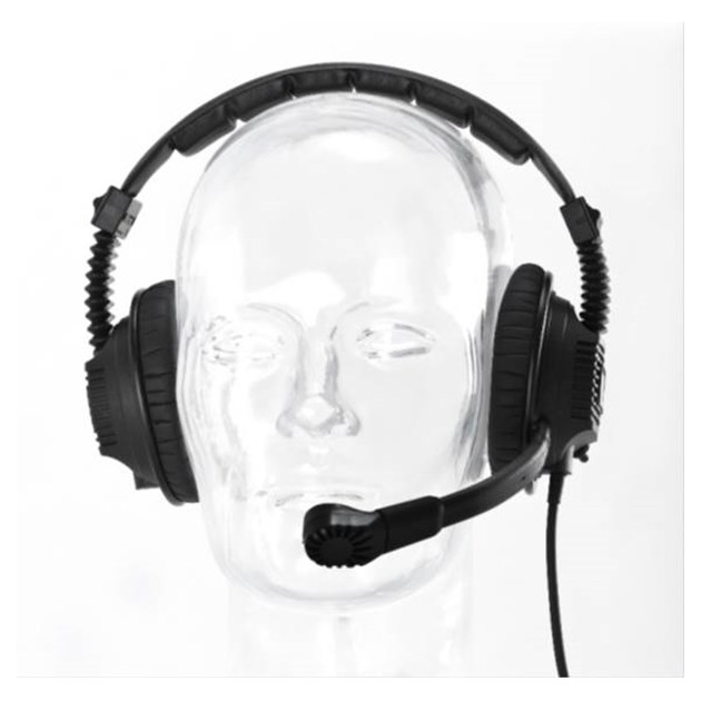 Audio pro dual muff professional headset