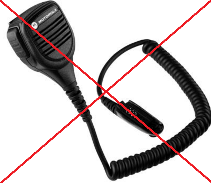 Remote Speaker Microphone with Audio Jack - No longer available from Motorola