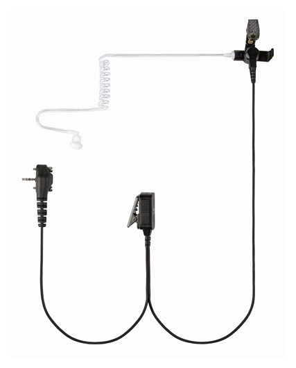 MH-101A4B 1 1-Wire Discrete Earpiece with in-line microphone and PT