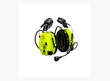 3M™ PELTOR™ WS ProTac XPI Level Dependent Bluetooth® Headset MT15H7P3EWS6-111, FLX2, Helmet Attached, Yellow, NRR 26 dB, CSA A