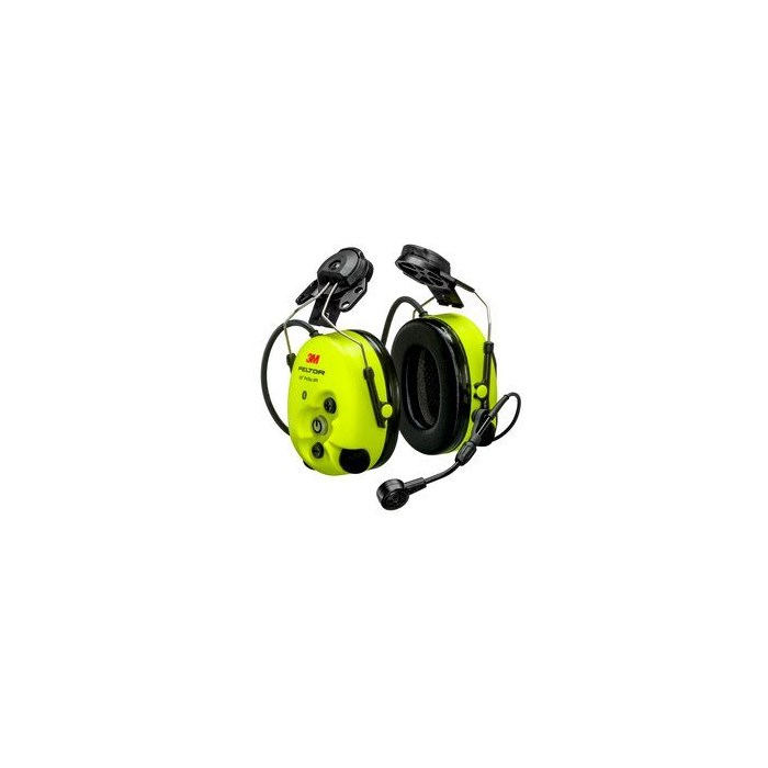 3M™ PELTOR™ WS™ ProTac XPI Level Dependent Bluetooth® Headset, Helmet Attached, Yellow, MT15H7P3EWS6