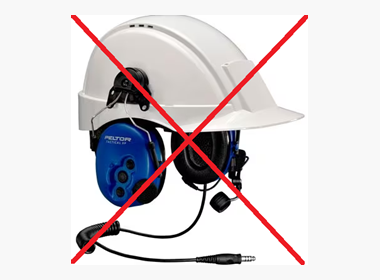 3M™ PELTOR™ Tactical XP Headset with J11 connector ATEX helmet mount, MT1H7P3E2-07-51  No longer available from Peltor