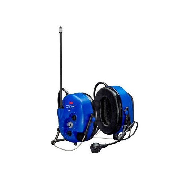 3M™ PELTOR™ WS™ LiteCom PRO III EX Headset, 32 dB, 403–470 MHz, analog/digital, neckband, MT73H7B4D10EU-50 ATEX