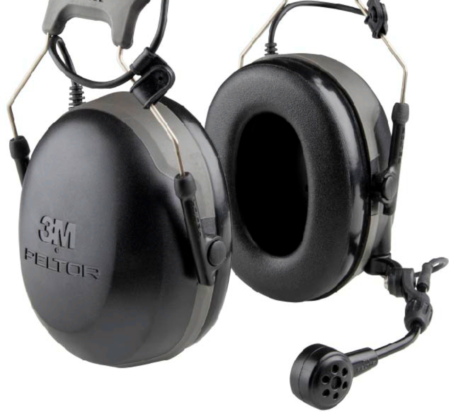 3M™ PELTOR™ Headset CH-3 FLX2 for External PTT, Helmet Attached. (Cable must be ordered separately.)