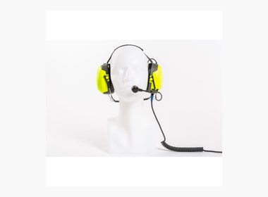 High Attenuation Standard Headset Behind-the-head