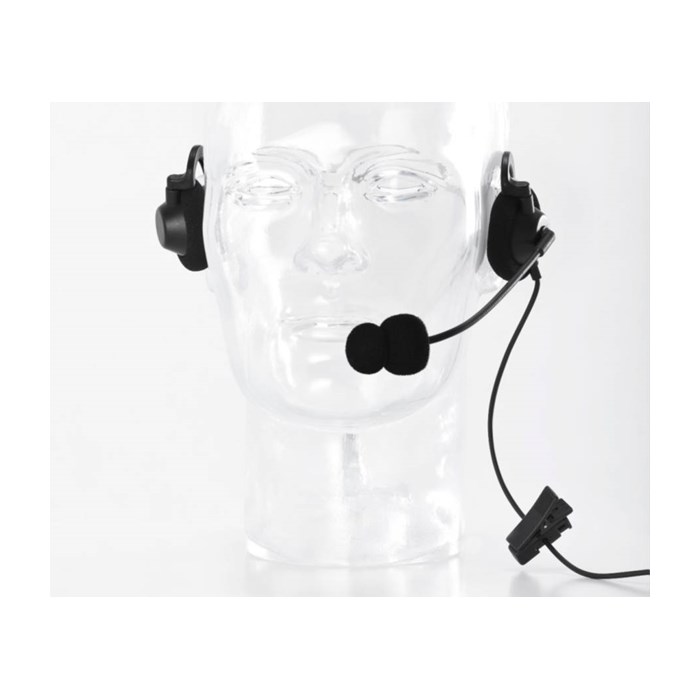 Industrial, dual-sided lightweight headset