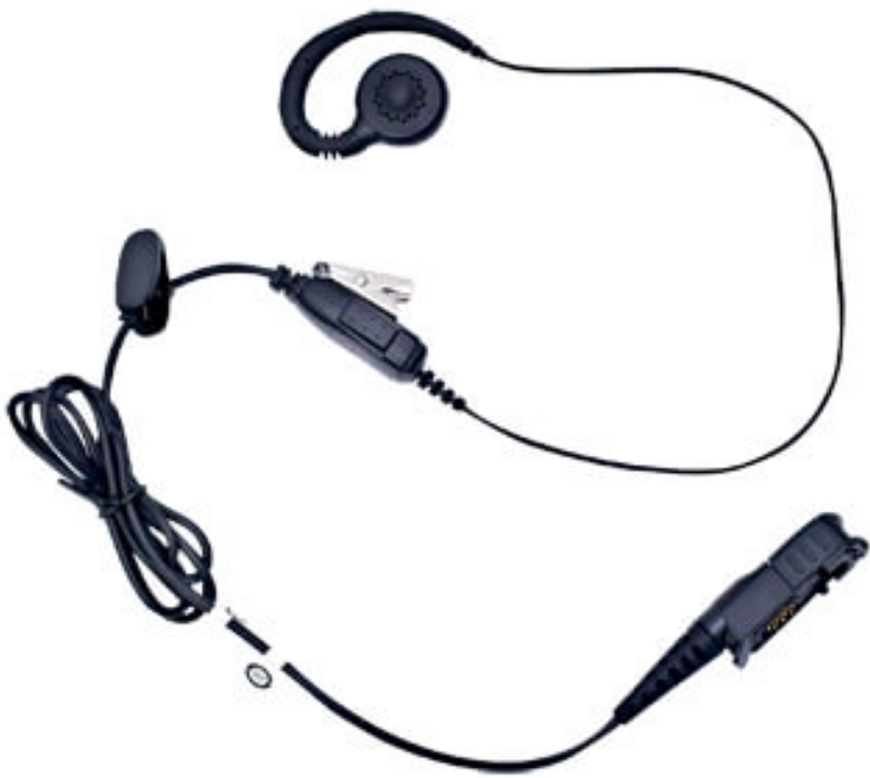 Mag One Swivel Earpiece With In-Line Microphone and PTT