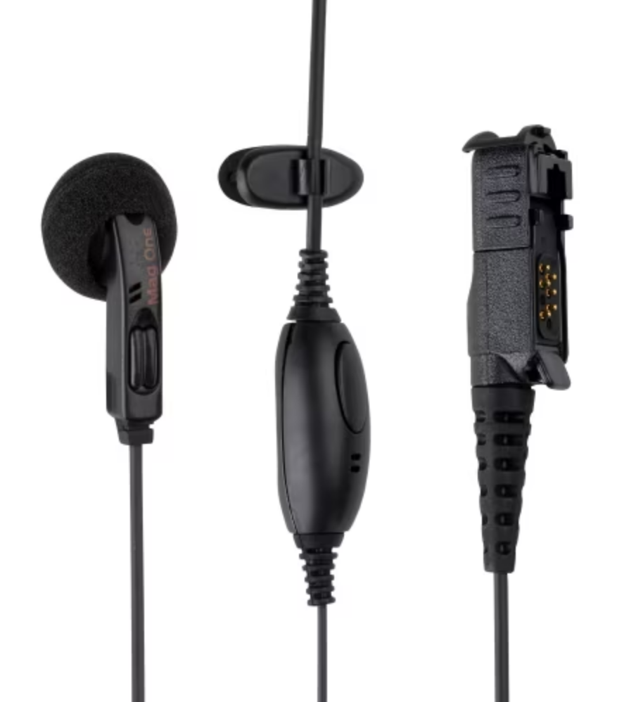 Mag One Earbud With In-Line Microphone and PTT