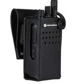 Bæreveske, kraftig lær, med 3" swivel belteloop, for terminal uten display