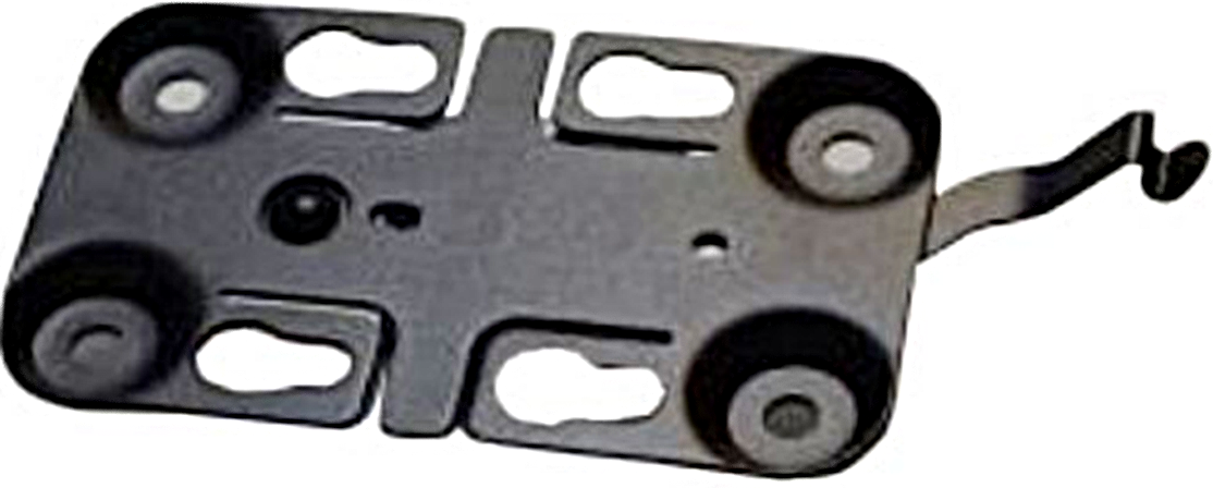 Slim mounting bracket for control head