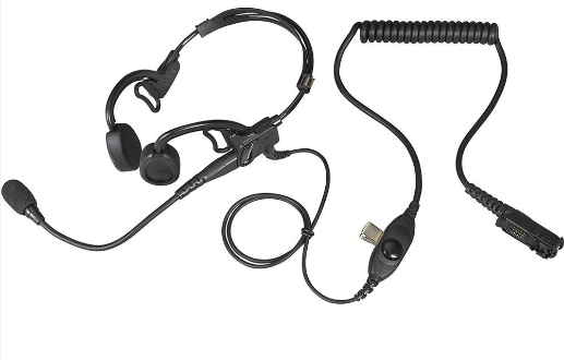 Lightweight Temple Transducer Headset