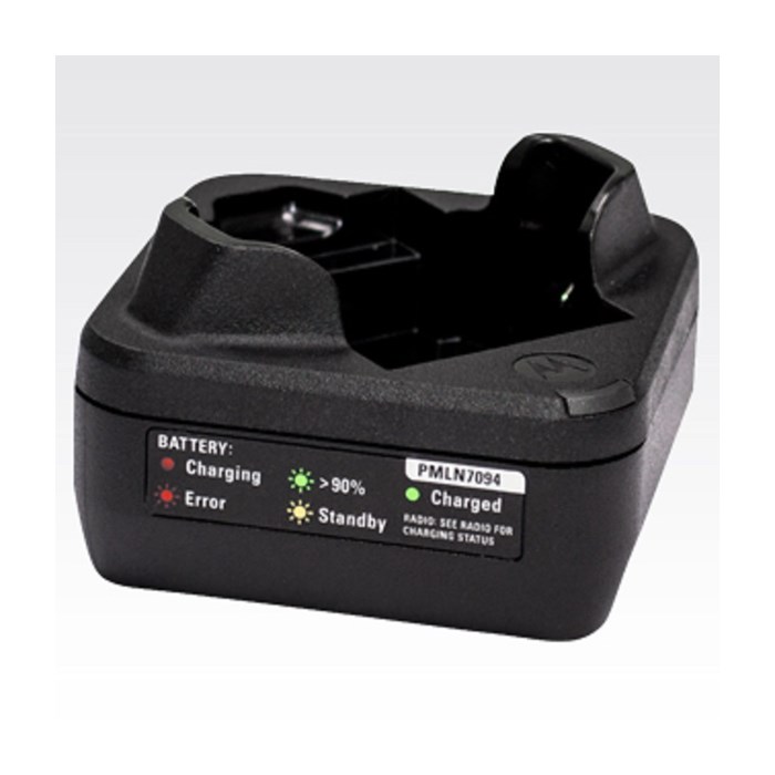 CHARGER 1-BAY, Charges Radio or battery