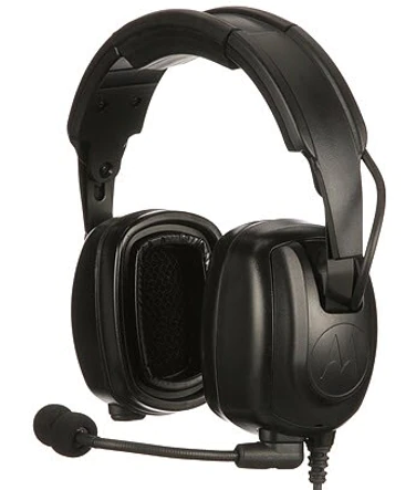 Noise Canceling Over The Head Heavy Duty Headset with PTT