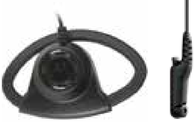 1-WIRE SHORT CORD, RX ONLY, ADJUSTABLE D-STYLE EARPIECE