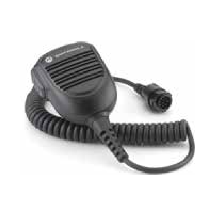 Notifier Remote Mic Remote Speaker Microphone with 3.5mm jack, volume control and emergency ...