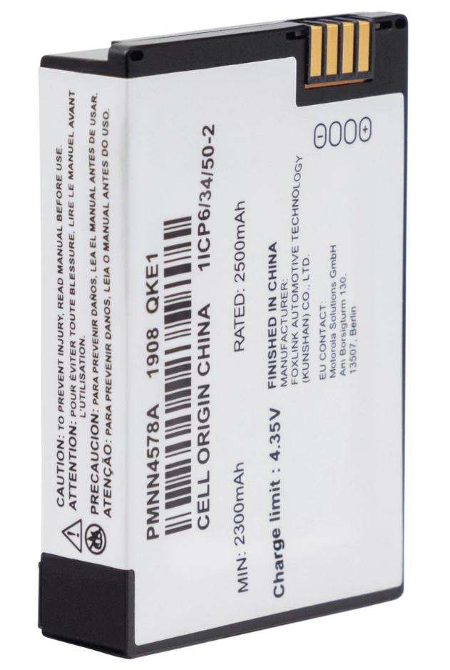 2500 mAh Ultra High Capacity Li-Ion Battery