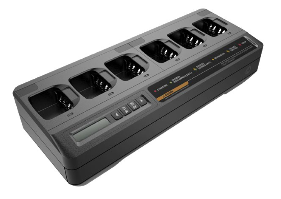 IMPRES-2 6-Way Multi-Unit Charger with Euro cord and Power Supply