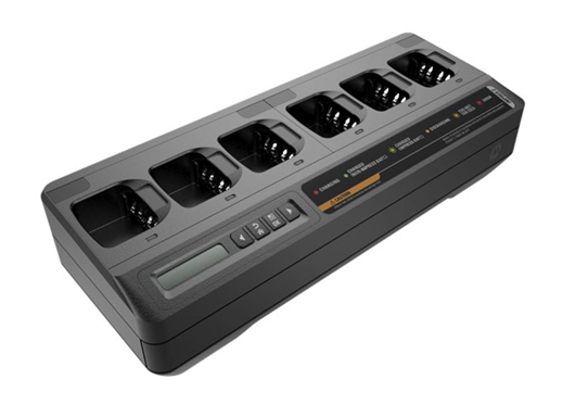 Impres 2 6-Way Multi-Unit Charger with EURO cord for radio or battery