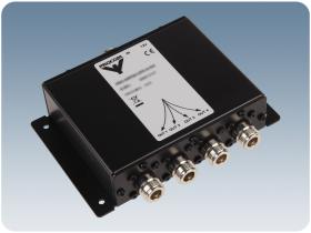 HPRS4-BNC(f), 30-960 MHz, 4 outputs