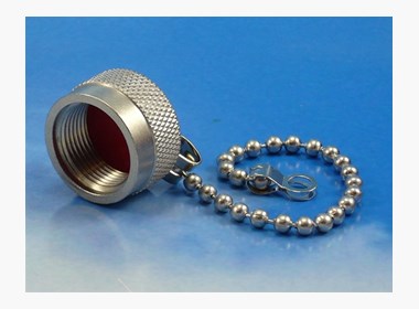 72981 N/UHF male metal cap & chain