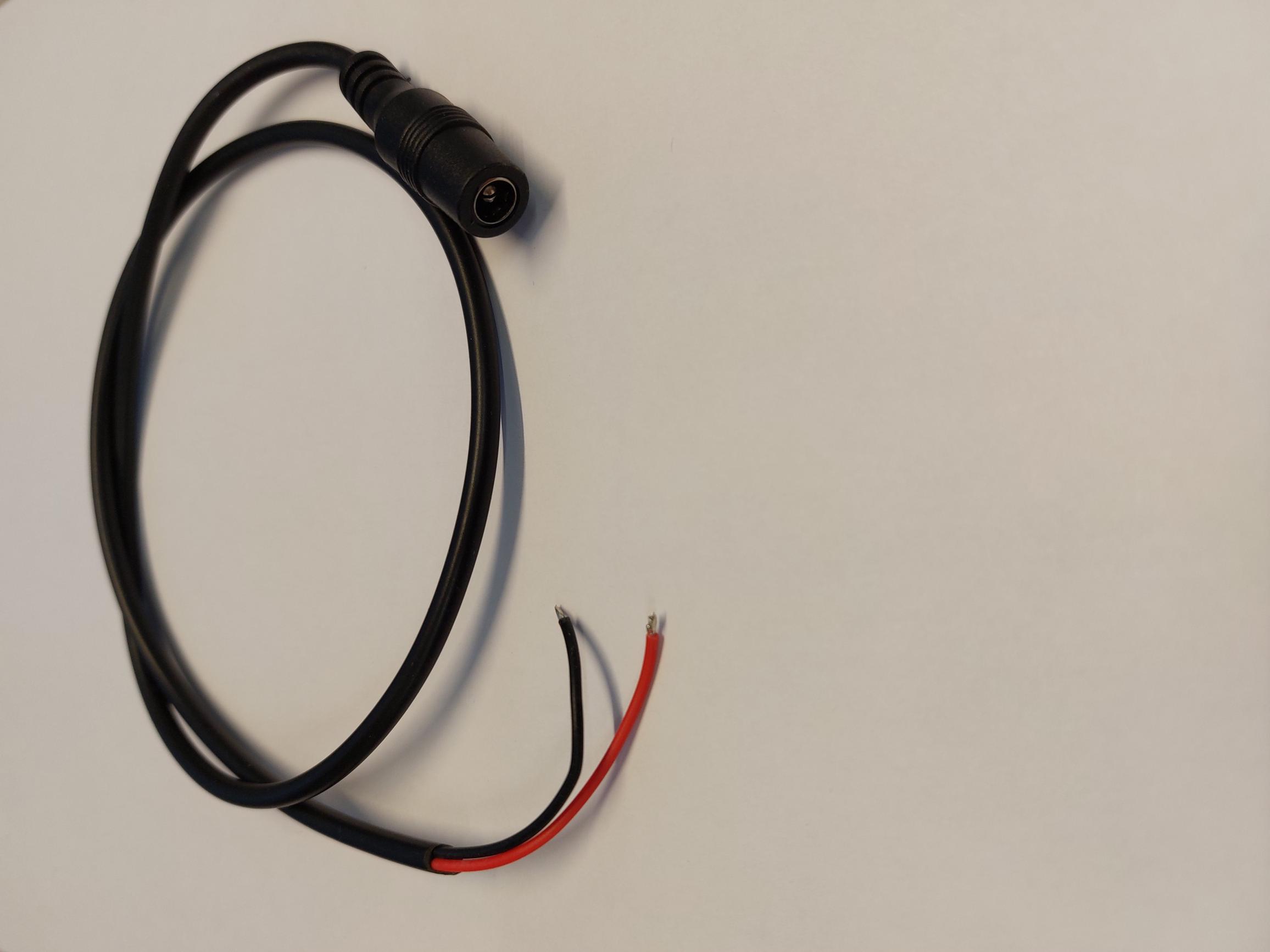 DC cable 60 cm female