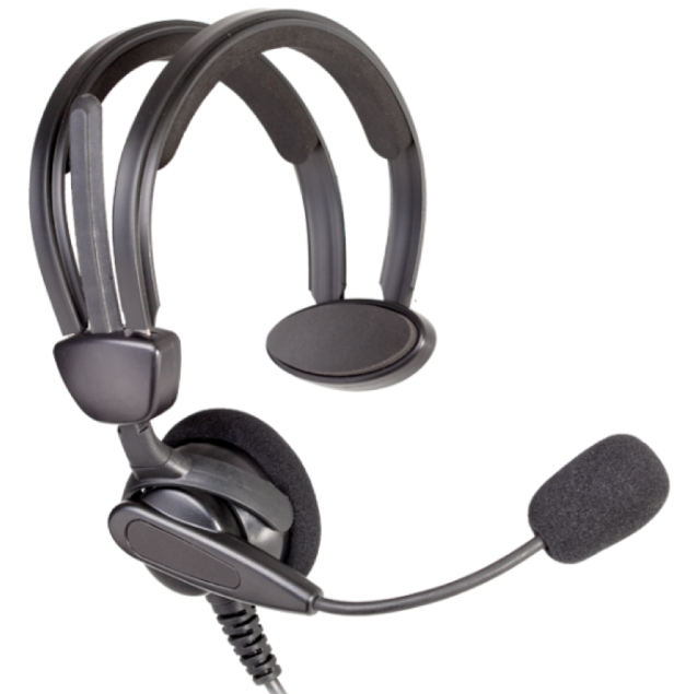 Adjustable lightweight headset with Nexus connector