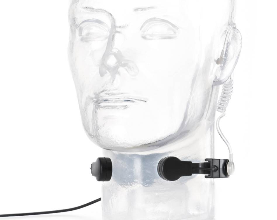 High sensitivity throat microphone