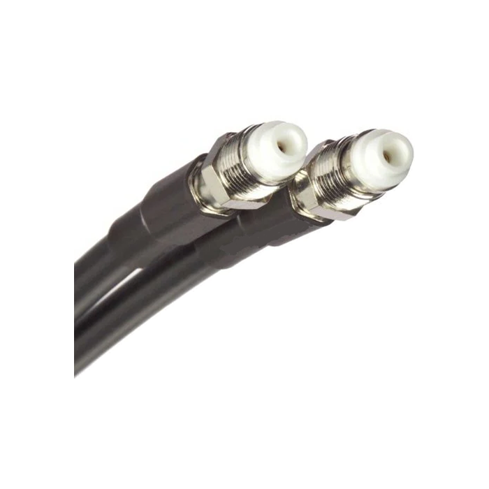 10 m RG 58 Low Loss coaxial cable with FME female-connector mounted at both ends