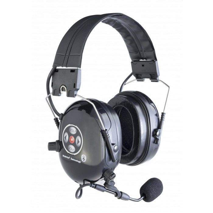 Bluetooth heavy duty headset, 1 BT device cellular + Cable for DP4000, direct keying