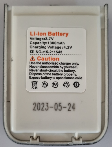 BATTERY 3,7V FOR SV-5/SV-6